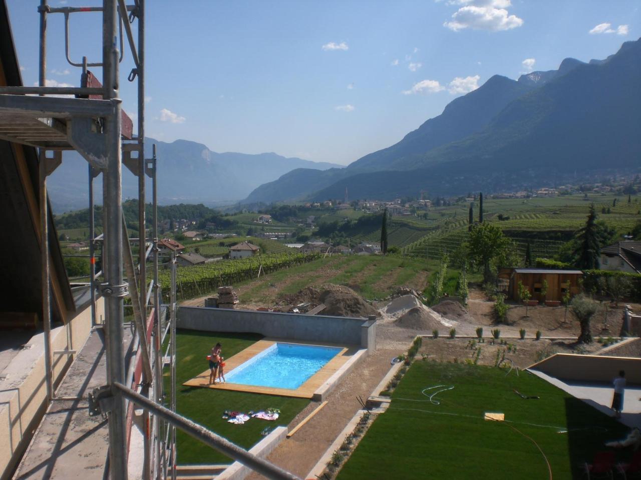 Biobauernhof St. Quirinus Apartman Caldaro Kültér fotó